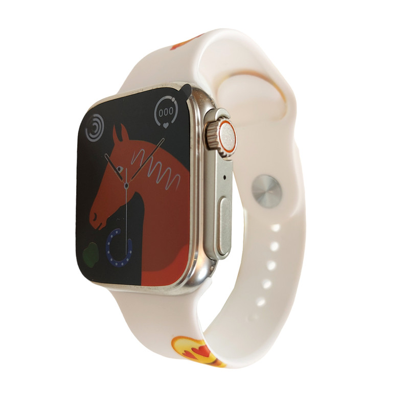 ساعت هوشمند طرح ایموجی مدل KR-999 Ultra 45MM