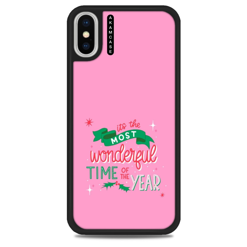کاور آکام مدل AMCWAX-CHRISTMAS18 مناسب برای گوشی موبایل اپل iPhone X/Xs