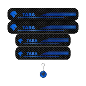 برچسب پارکابی خودرو لندمون کد LC017 MB مناسب برای تارا مجموعه 4عددی به همراه جاکلیدی