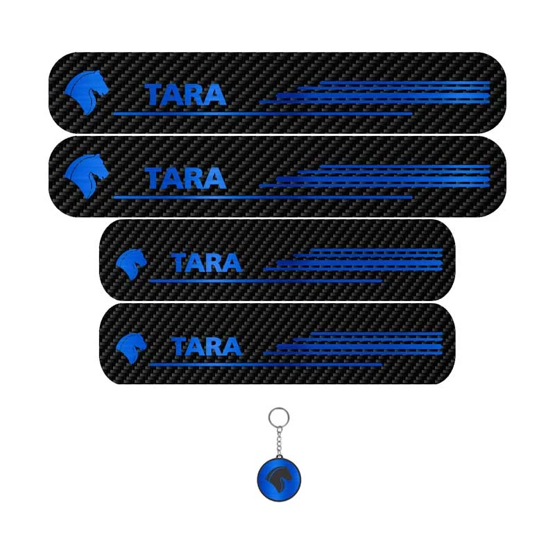 برچسب پارکابی خودرو لندمون کد LC017 MB مناسب برای تارا مجموعه 4عددی به همراه جاکلیدی