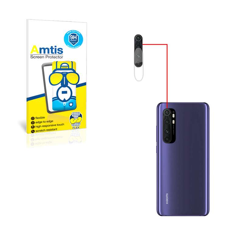 محافظ لنز دوربین امتیس مدل mi note 10 lite مناسب برای گوشی موبایل شیائومی MI NOTE 10 LITE
