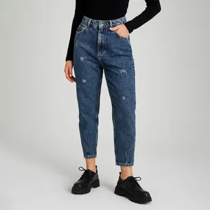 شلوار جین زنانه مدل مام استایل