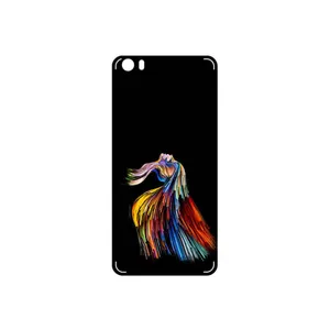 MAHOOT Rainbow Hair Digital Art Cover Sticker for Xiaomi Mi 5
