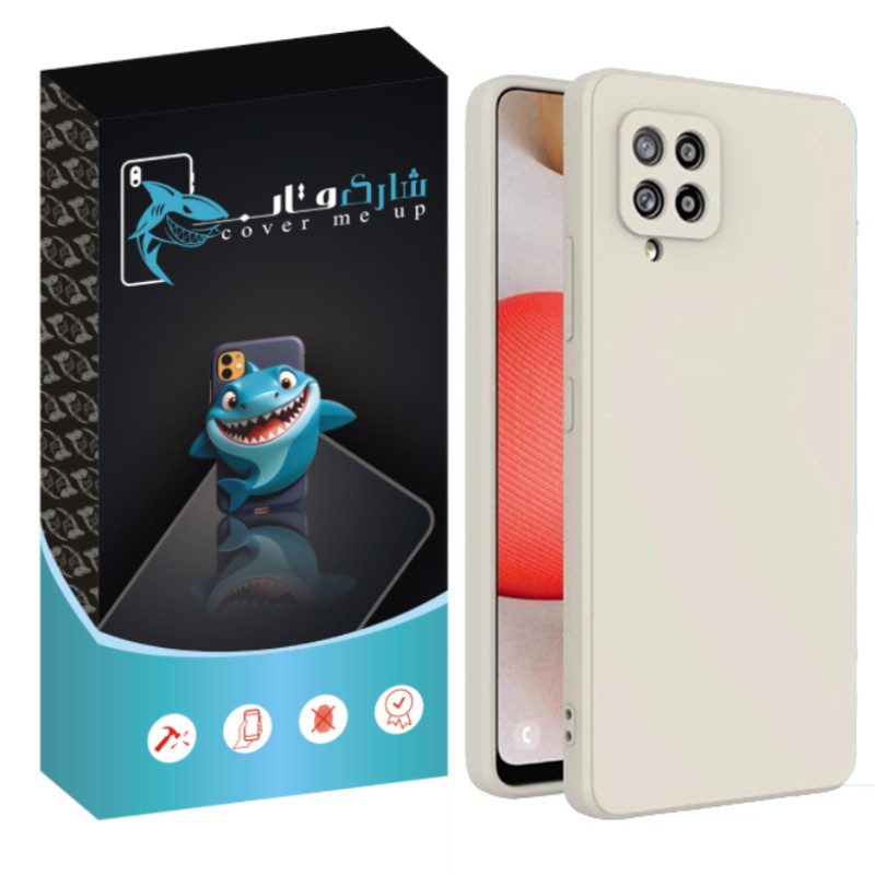 کاور شارک قاب مدل سیلیکونی مناسب برای گوشی موبایل سامسونگ Galaxy A22 4G