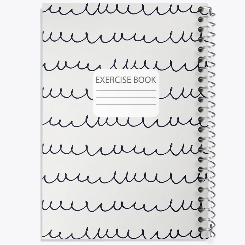 دفتر مشق 50 برگ خندالو طرح فانتزی کد N464