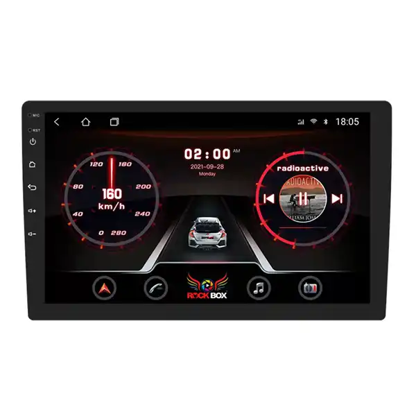 پخش کننده تصویری خودرو مدل RockBox