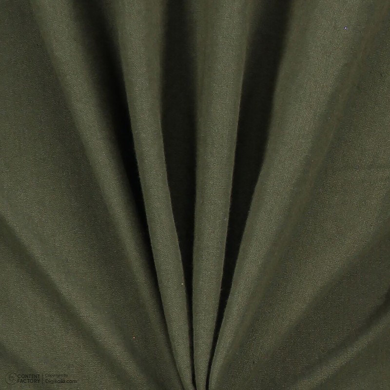 شلوار راسته مردانه سوپردرای مدل M17S52301C رنگ سبز تیره