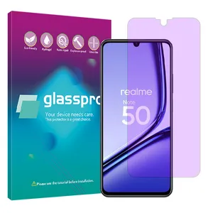 Glass Pro Resistant anti purple Screen Protector Suitable for Realme Note 50 Mobile Phone