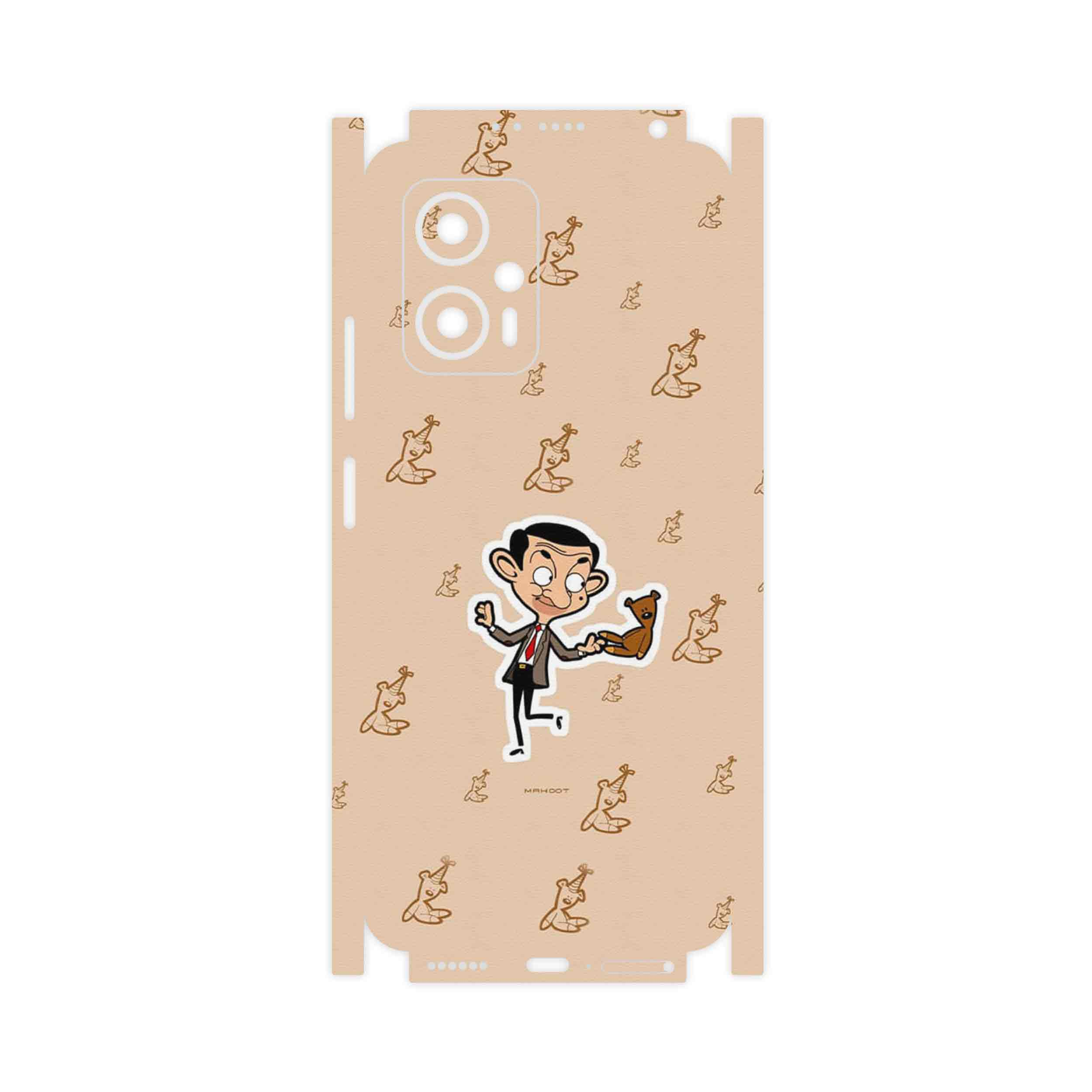 برچسب پوششی ماهوت مدل Mr.Bean-FullSkin مناسب برای گوشی موبایل شیائومی Poco X4 GT