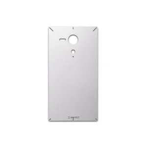 MAHOOT Matte-White Cover Sticker for Sony Xperia SP