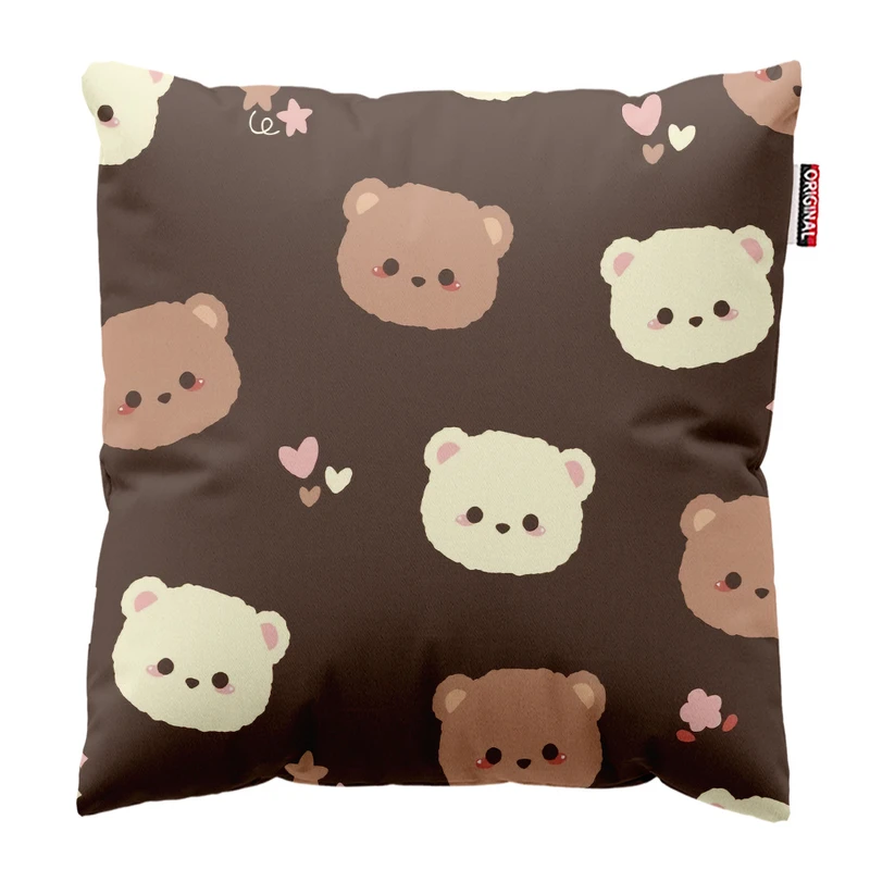 کوسن پاد آفرین مدل خرس های کیوت کد 167 سایز 30*30 سانتی متر