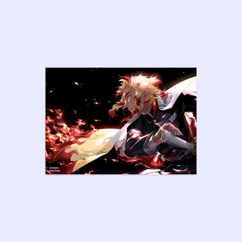پوستر هومرو مدل فلزی طرح انیمه شیطان کش کد PS1110