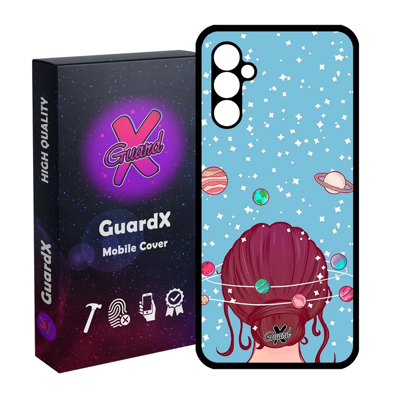 کاور گارد ایکس طرح Girl مدل Glass10211 مناسب برای گوشی موبایل سامسونگ Galaxy A24/A24 4G/M34 5G