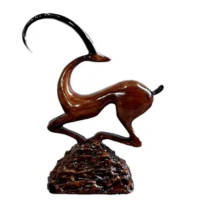 مجسمه مدل آهوی شاخدار دکوراتیو P-11