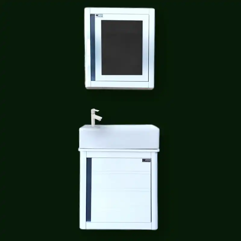 ست کابینت و روشویی آکسایا فراز مدل AF-302 به همراه آینه و باکس