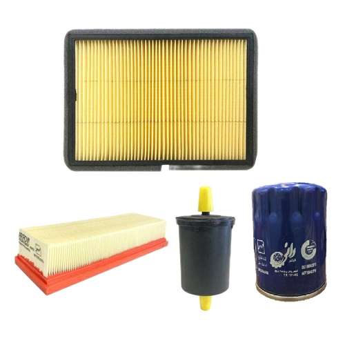 فیلتر روغن خودرو رانی کد 530 مناسب برای پژو پارس به همراه فیلتر کابین و فیلتر هوا و فیلتر سوخت