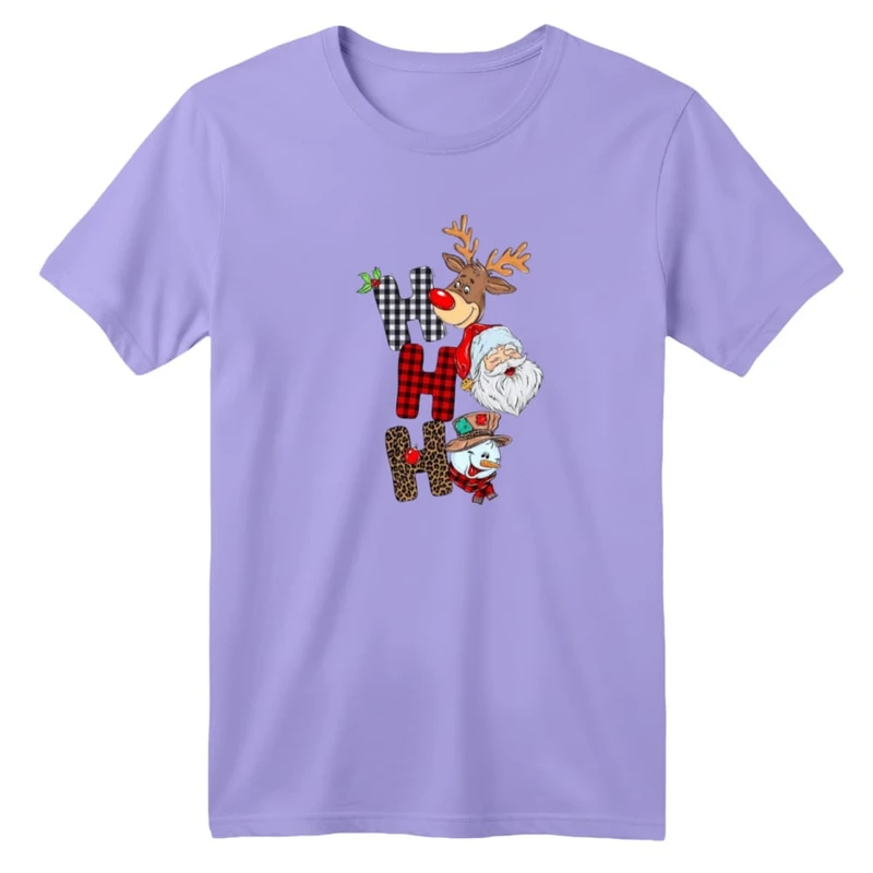 تی شرت آستین کوتاه بچگانه مدل گوزن کریسمس کد 21