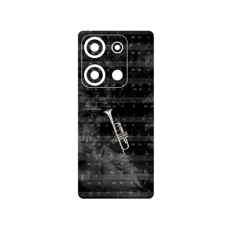 برچسب پوششی ماهوت مدل Trumpet مناسب برای گوشی موبایل شیائومی Redmi Note 14S