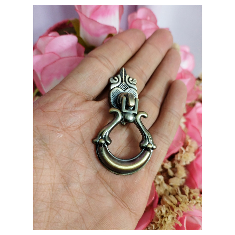 دستگیره کابینت و کمد مدل گوشواره ای کد C500 بسته 3 عددی