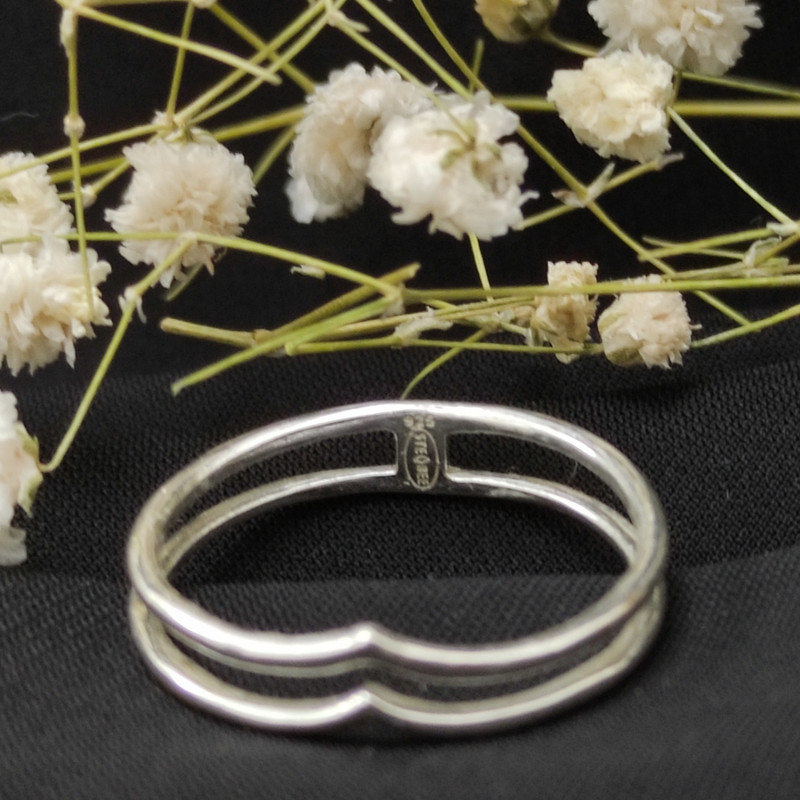 انگشتر نقره زنانه آی ام مدل E2724