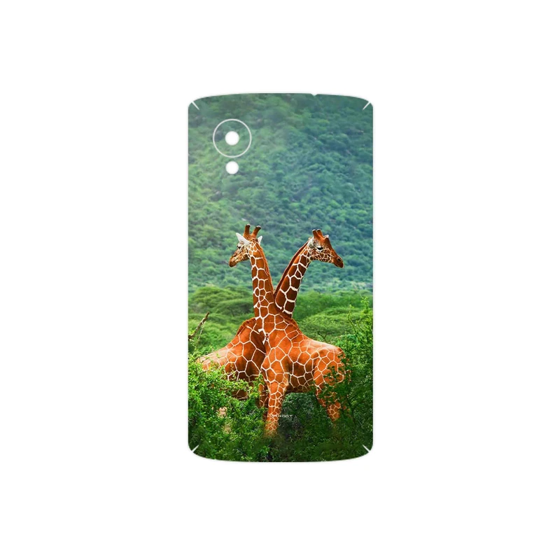 برچسب پوششی ماهوت مدل Giraffe مناسب برای گوشی موبایل گوگل Nexus 5