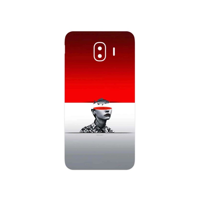 برچسب پوششی ماهوت مدل Collage of surreal Portrait of Women 1 مناسب برای گوشی موبایل سامسونگ Galaxy J4