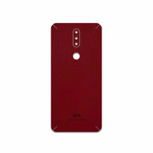 MAHOOT Red-Leather Cover Sticker for Nokia 2.4