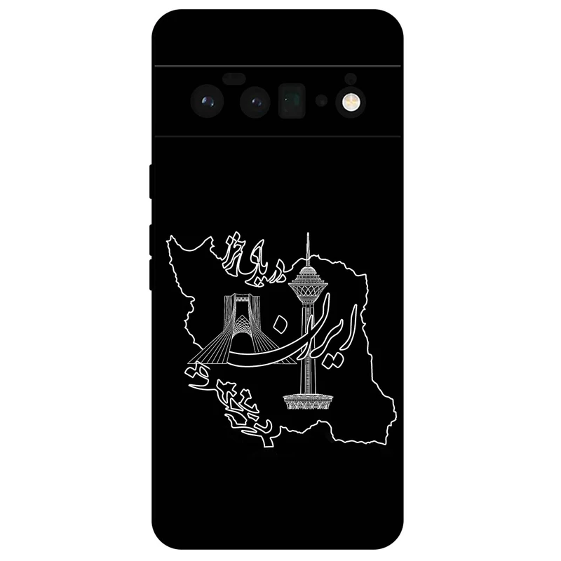 کاور مگافون طرح ایران مدل 1870 مناسب برای گوشی موبایل گوگل Pixel 6 Pro