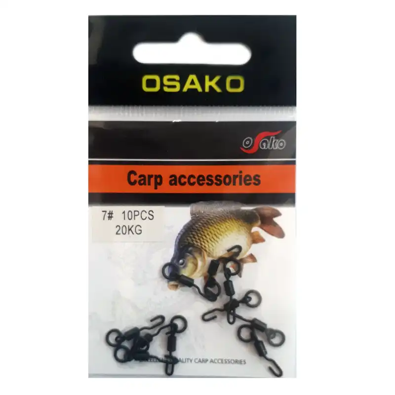 کوییک چنج  ماهیگیری مدل رونی رینگ دار سایز 7 بسته 10 عددی