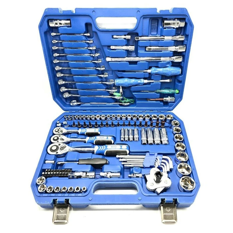 مجموعه 121 عددی ابزار دستی باس مدل bs-121pcs