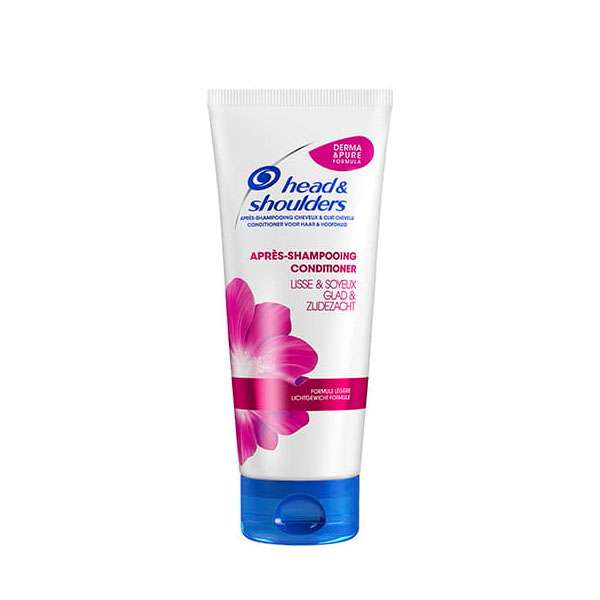 ماسک مو هد اند شولدرز مدل Lisse & Soyeux Glad & Zijdezacht حجم 220 میلی لیتر