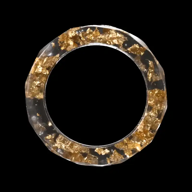 انگشتر زنانه مدل ورق طلا PRH_1010