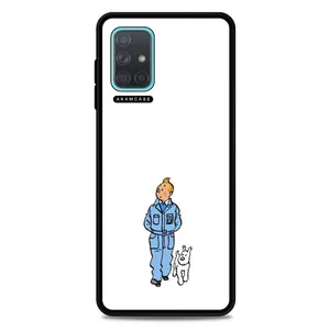 AKAM AMC-WSGA71-TINTIN-13 Cover For Samsung Galaxy A71