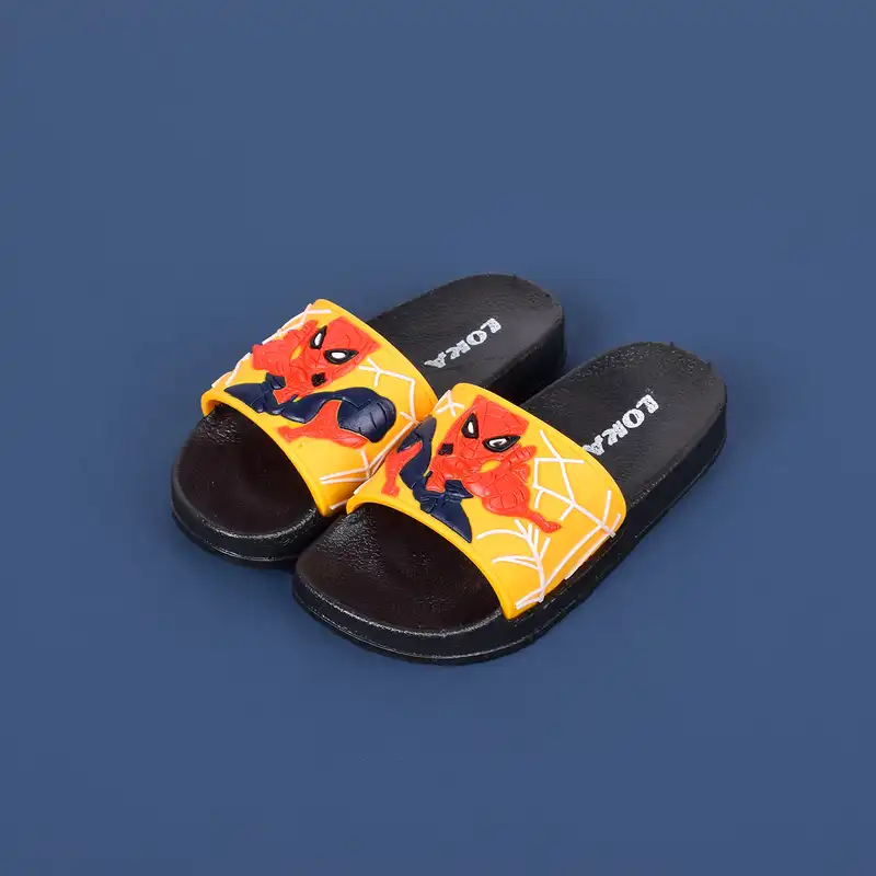 دمپایی پسرانه لوکا طرح مرد عنکبوتی کد Y.W.3.0.3.7