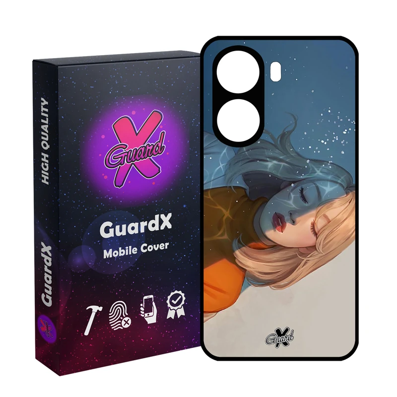 کاور گارد ایکس طرح Girl مدل 10013 مناسب برای گوشی موبایل شیائومی Poco X7 Pro
