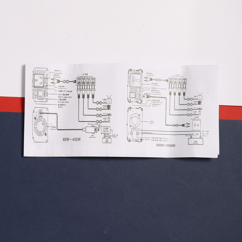 اینورتر 12 ولت خودرو مدل 1000w اینورتر 12 ولت خودرو مدل 1000w