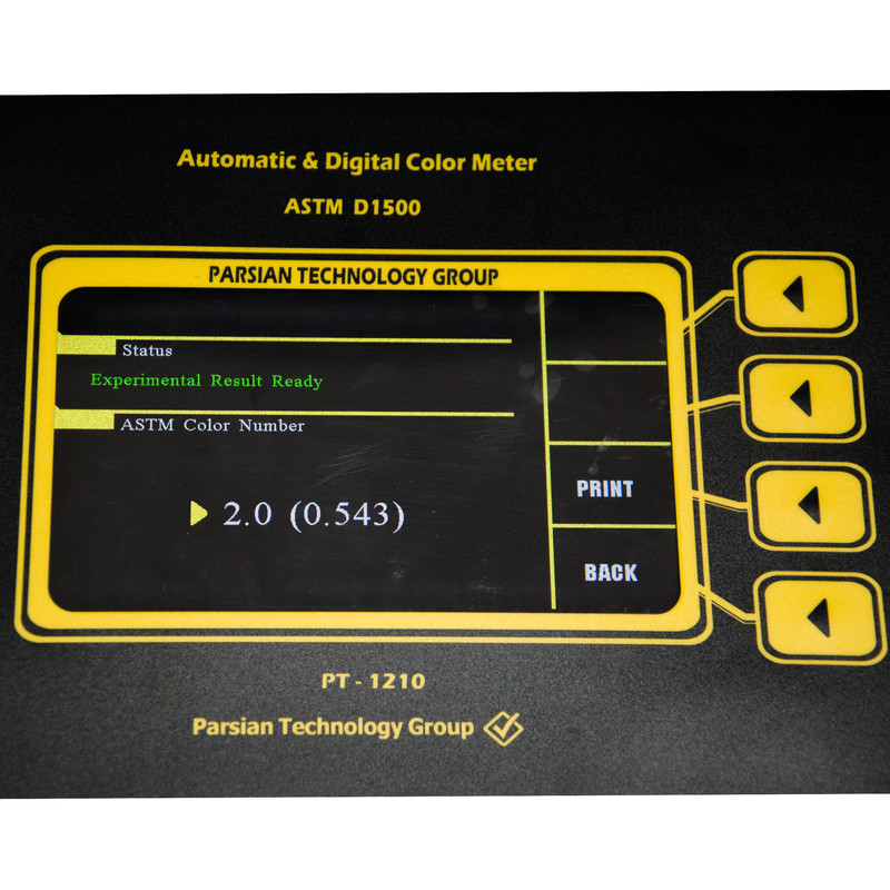 دستگاه رنگ سنج پارسیان تکنولوژی مدل PT-1410 Full دستگاه رنگ سنج پارسیان تکنولوژی مدل PT-1410 Full