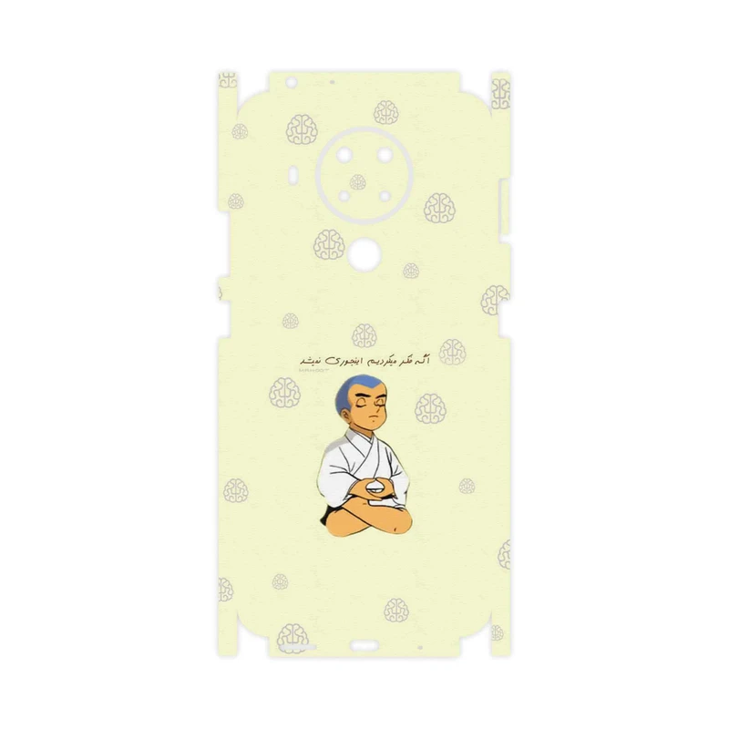 برچسب پوششی ماهوت مدل Ikkyu-san-FullSkin مناسب برای گوشی موبایل نوکیا 5.4