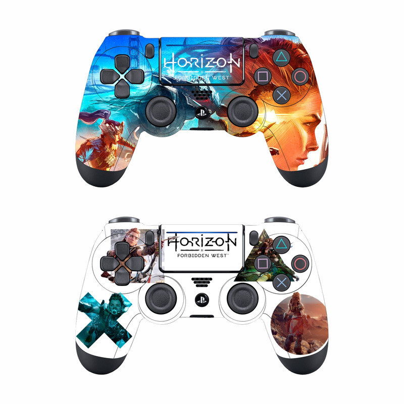 برچسب دسته پلی استیشن 4 اس ای گییرز مدل Horizon Forbidden West مجموعه دو عددی