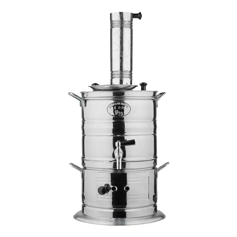 سماور زغالی رویال مدل 5L گنجایش 5 لیتر