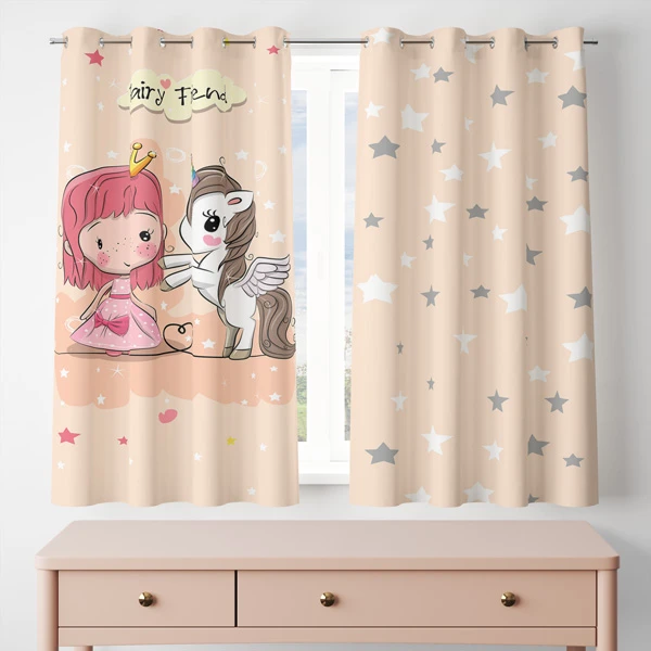 پرده مدل مخمل پانچی کد 8158 سایز 200x140 سانتی متر