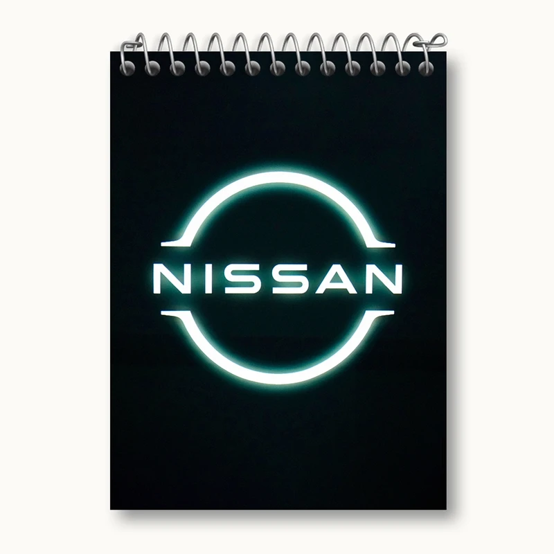 دفتر یادداشت 50 برگ خندالو مدل نیسان Nissan کد 30731