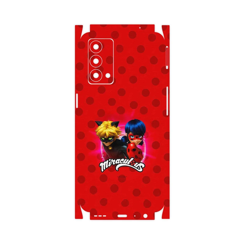 برچسب پوششی ماهوت مدل Ladybug and Cat Noir-FullSkin مناسب برای گوشی موبایل ریلمی GT Master