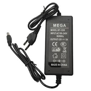 آداپتور 12 ولت 5 آمپر مگا مدل BT-1250