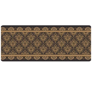 پادری مدل جلوسینکی سه لایه رویه مخمل طرح فرش کد A305 سایز 110x45 سانتی متر