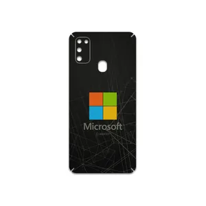 MAHOOT Microsoft-Logo Cover Sticker for Samsung Galaxy M21