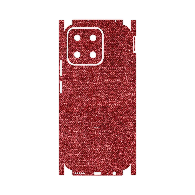 برچسب پوششی ماهوت مدل Fabric Texture 4-FullSkin مناسب برای گوشی موبایل آنر X7c