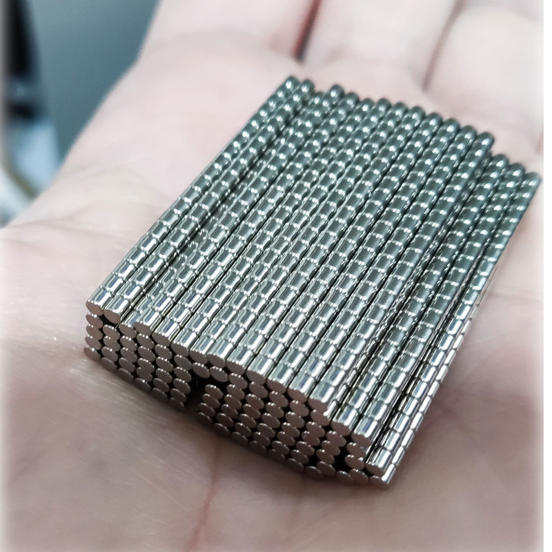 آهن ربا مدل نئودیمیوم دیسک D2x2 بسته 20 عددی