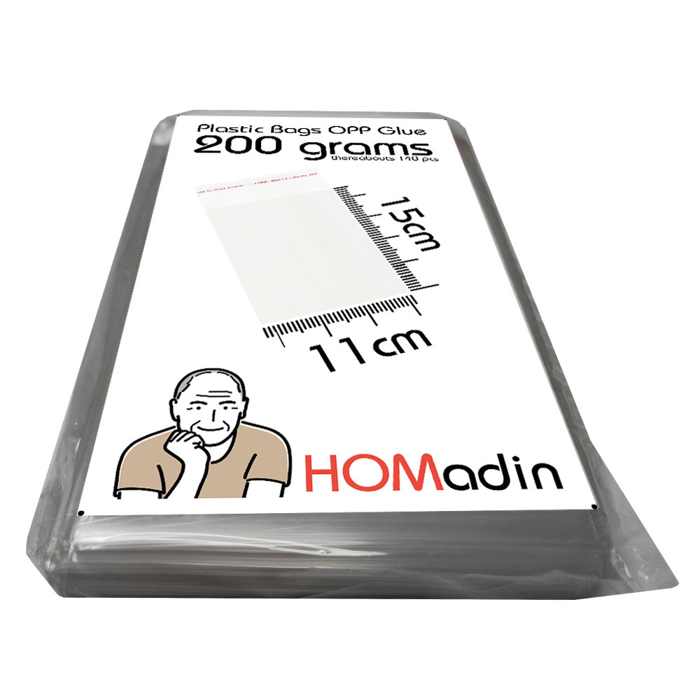 سلفون بسته بندی همادین مدل 11x15 بسته 140 عددی