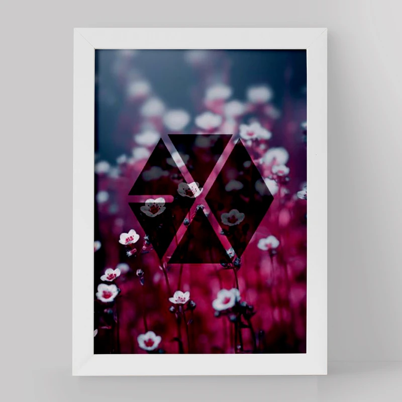 تابلو خندالو مدل گروه اکسو EXO کد 2836